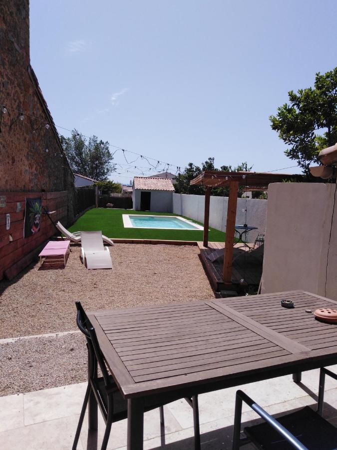 Maison A Bizanet Avec Piscine エクステリア 写真